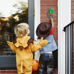 🎃EARLY HALLOWEEN SALE-👁️3D ONE-EYED LIGHTUP EYEBALL DOOR BELL DECORATION🕷️