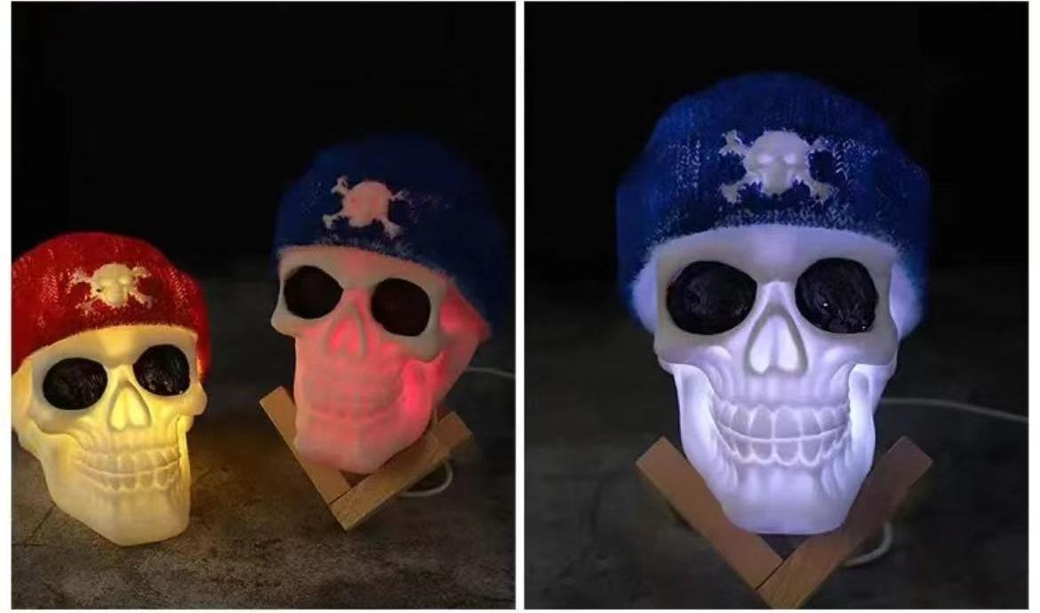 🎃DIY Skeleton Night Light💀