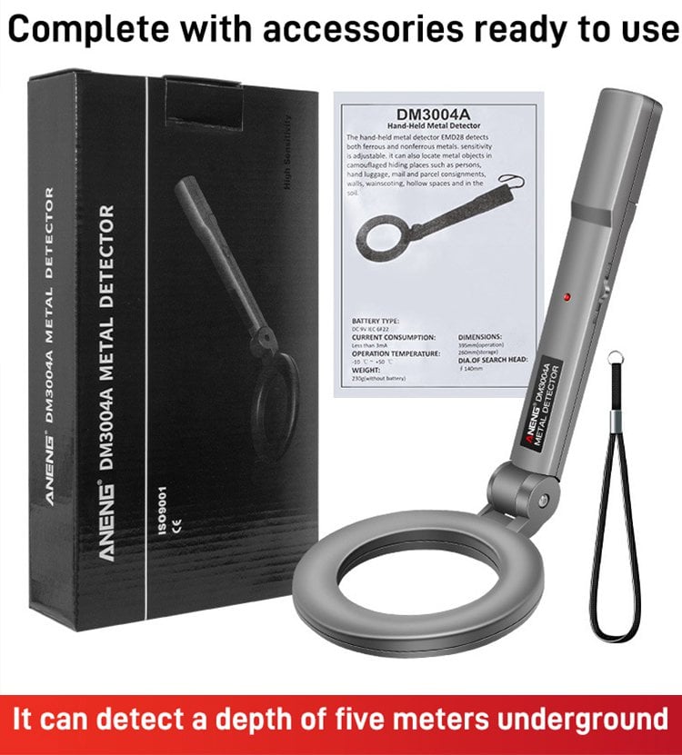 Handheld Highly Sensitive Metal Detectors