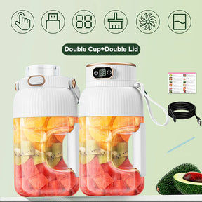 🎁Multifunctional Portable Juicer Cup With Digital Display