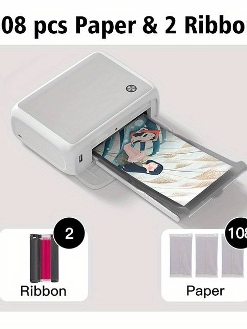 🔥Summer Bash 50% off🌊Compact Photo Printer