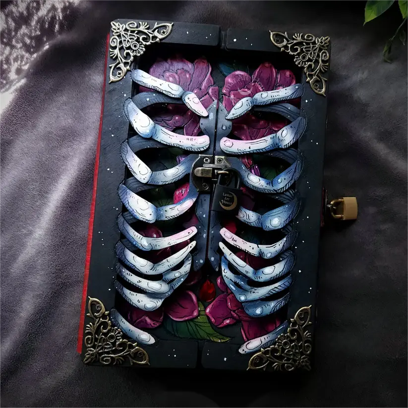 👻Rib Cage Hidden Key Journal