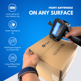 ✈️The PrintPeak Handheld Inkjet Printer — for Multi-Surface Printing