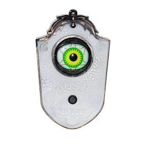 🎃EARLY HALLOWEEN SALE-👁️3D ONE-EYED LIGHTUP EYEBALL DOOR BELL DECORATION🕷️