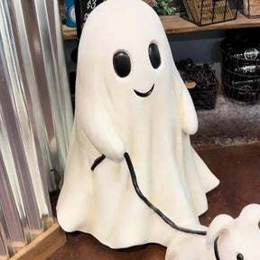 👻🔥2024 Ghost Walking Dog Statue