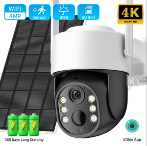 🛒Summer Bash 50% off🚀WiFi Outdoor Wireless Solar Camera