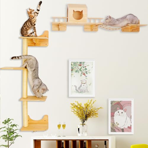 Cat Shelves for Wall