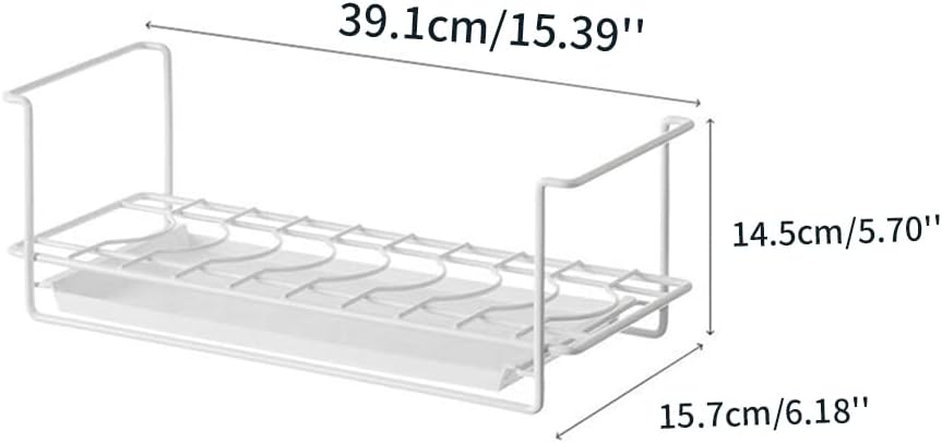 Dish Drainer Bowls Drying Rack Organizer