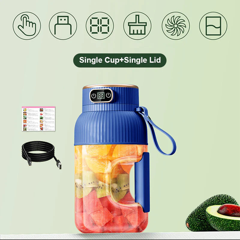 🎁Multifunctional Portable Juicer Cup With Digital Display