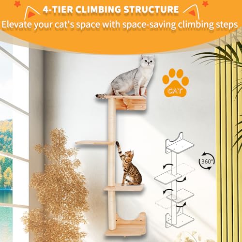 Cat Shelves for Wall