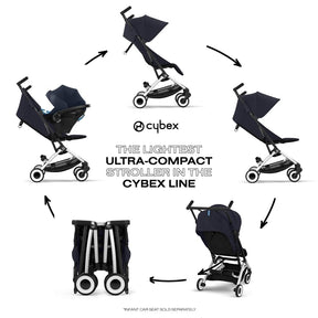 Ultra lightweight travel stroller