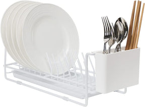 Dish Drainer Bowls Drying Rack Organizer