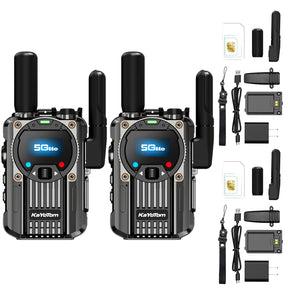 Kayotom M22/M66  Long Range Walkie Talkie - Rechargeable, Zero Monthly Rental