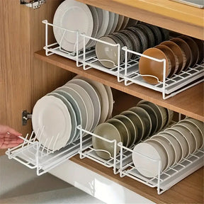 Dish Drainer Bowls Drying Rack Organizer