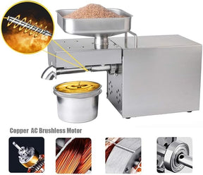 🔥Summer Bash 50% off🌊Kitchen Oil Press Machine Electric