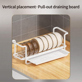 Dish Drainer Bowls Drying Rack Organizer