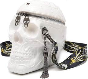 💀Velvet Skull Handbag