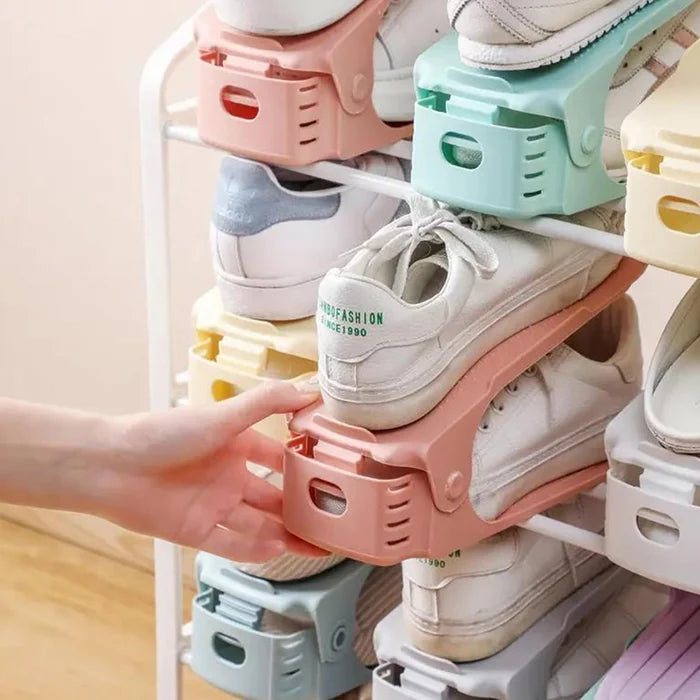 Double Layer Free Standing Shoe Rack