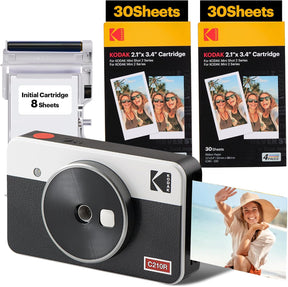 2-in-1 Instant Digital Camera and Photo Printer