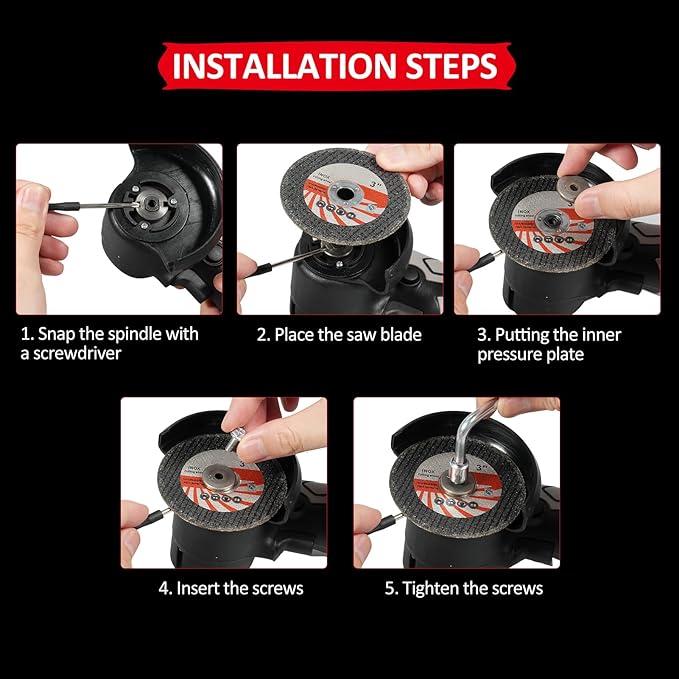 🔧Cordless Angle Grinder