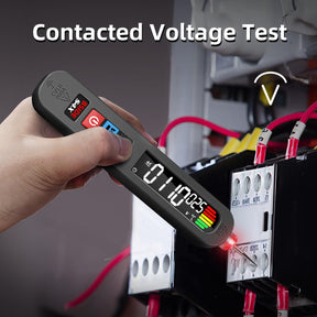 ⚡Rechargeable Voltage Tester Pen with LCD & Temperature Readout