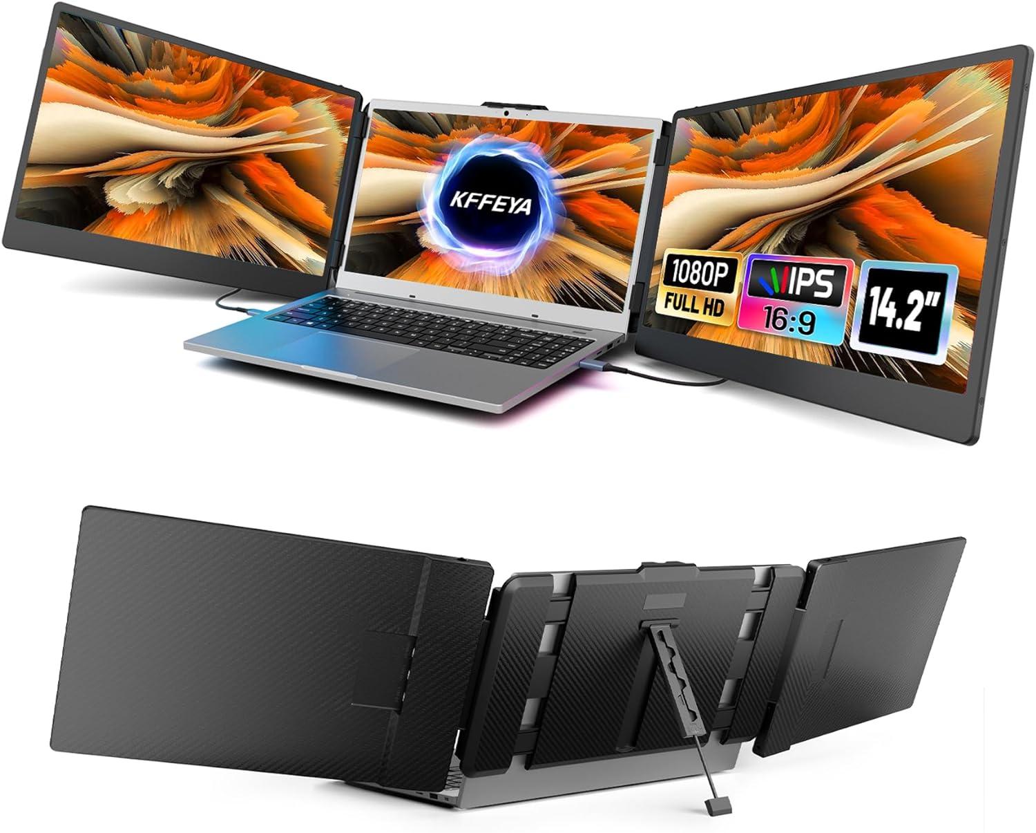 💻Laptop Screen Extender Triple Monitor