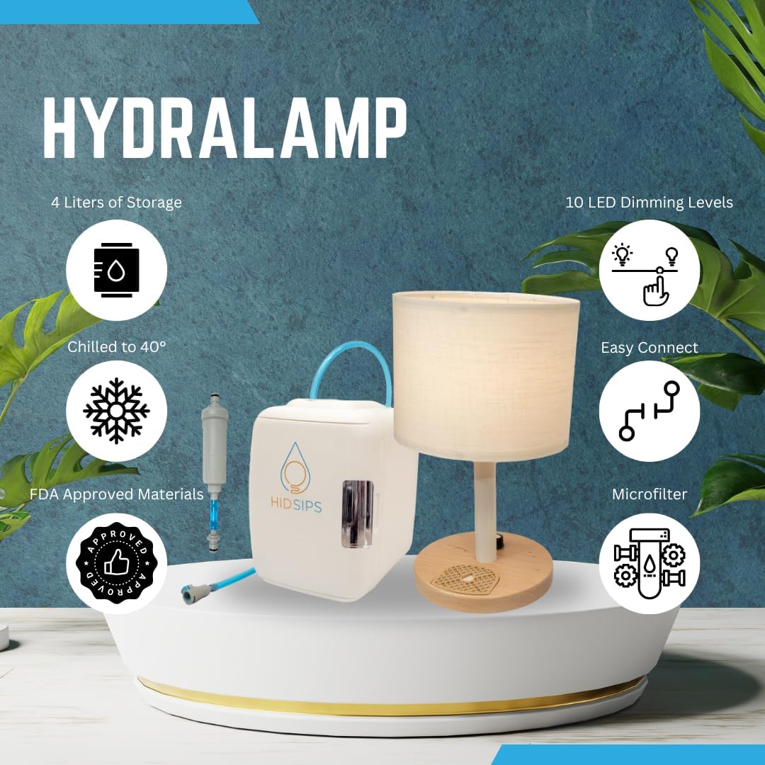 Bedside Table Water Dispenser Lamp