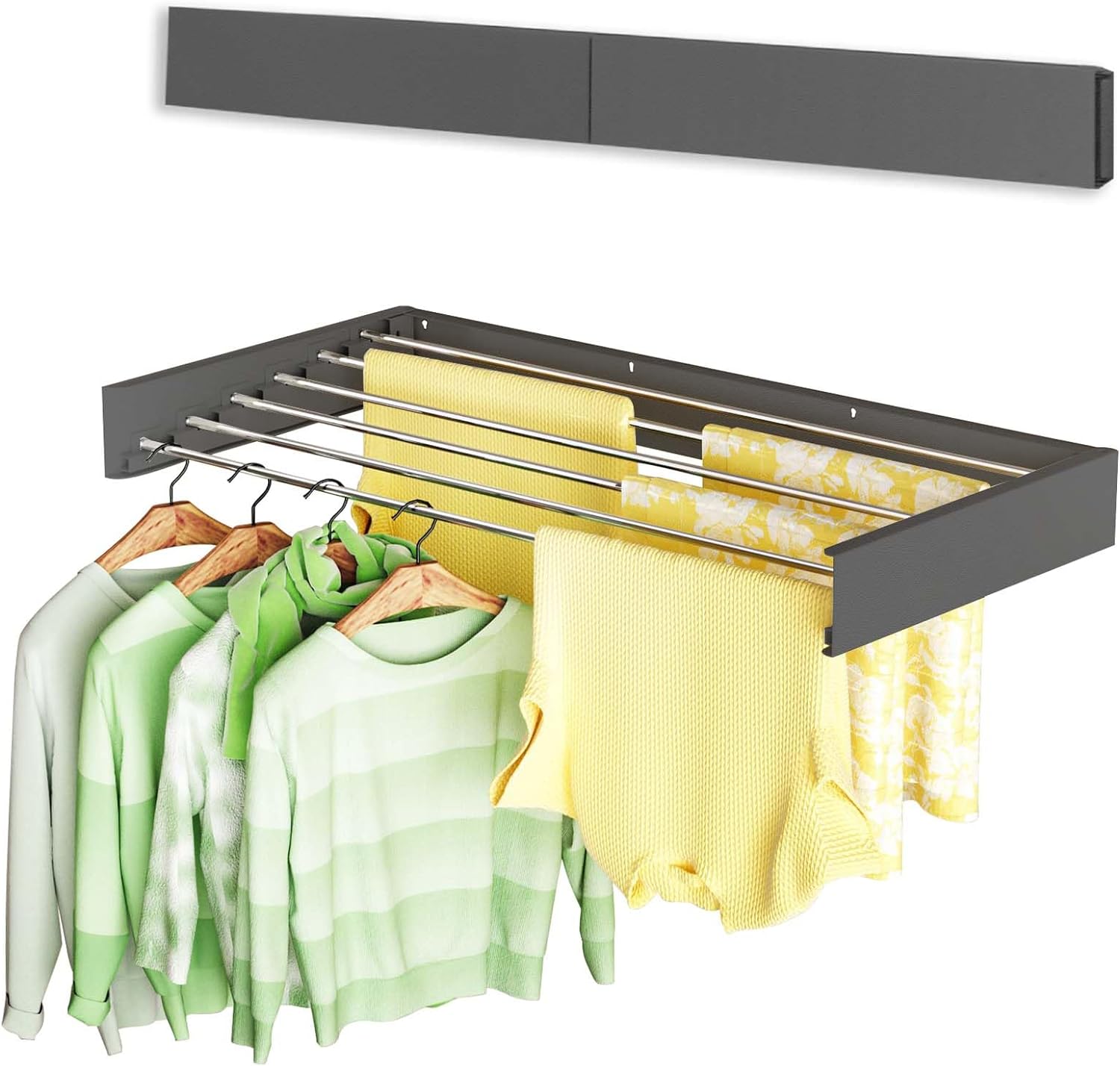 Clothes Drying Rack Wall Mounted