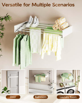 Clothes Drying Rack Wall Mounted