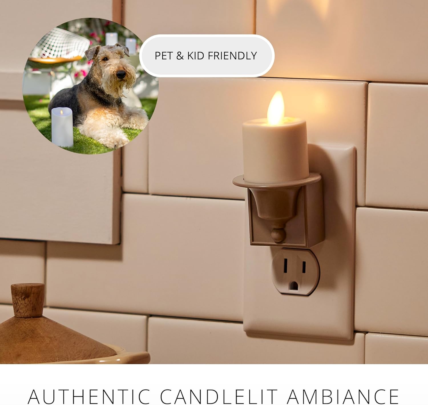 Flameless Candle Nightlight