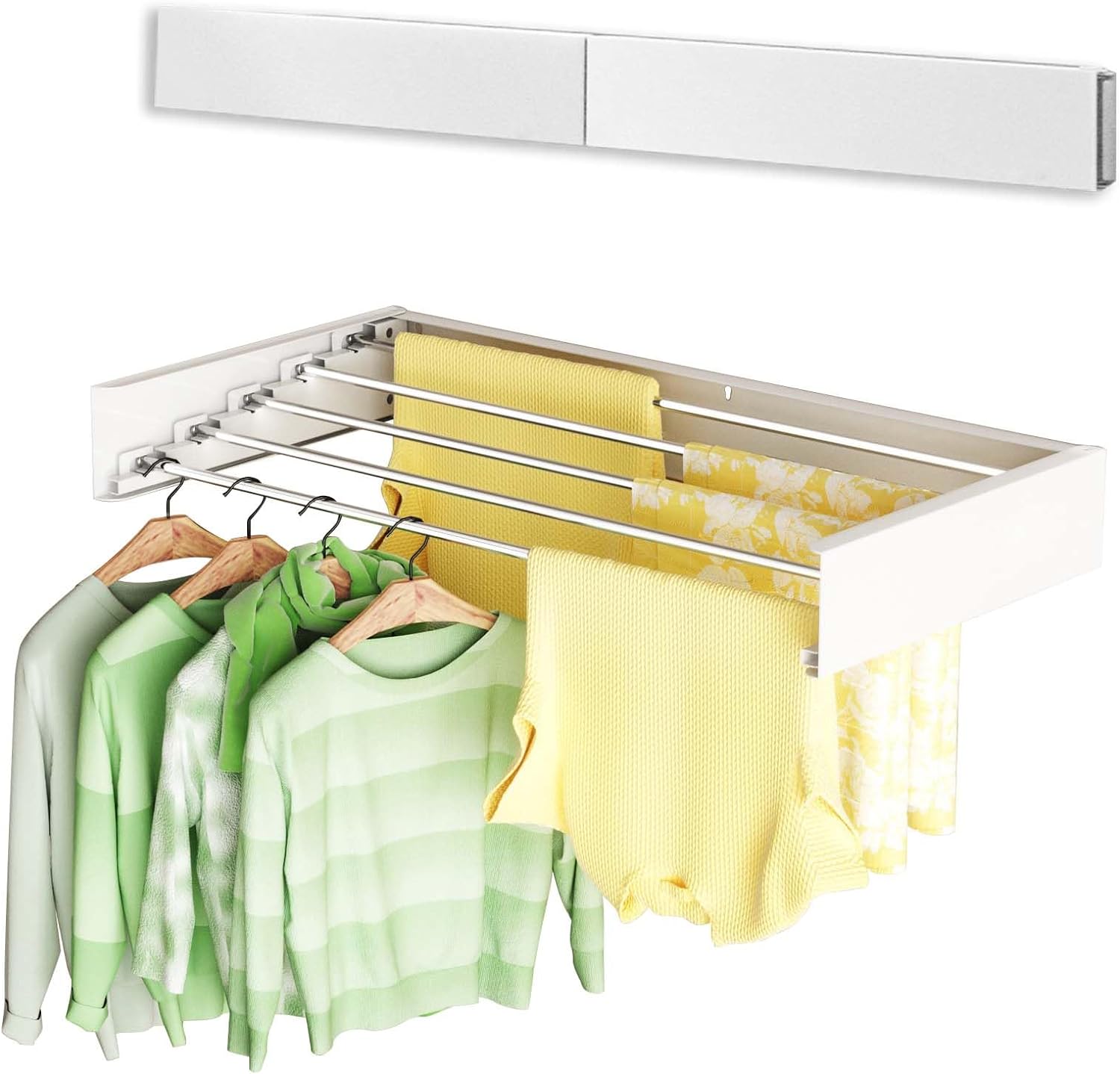 Clothes Drying Rack Wall Mounted