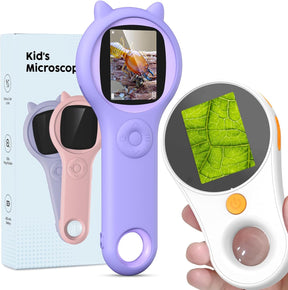 Portable Handheld Magnifying Glass for Kids