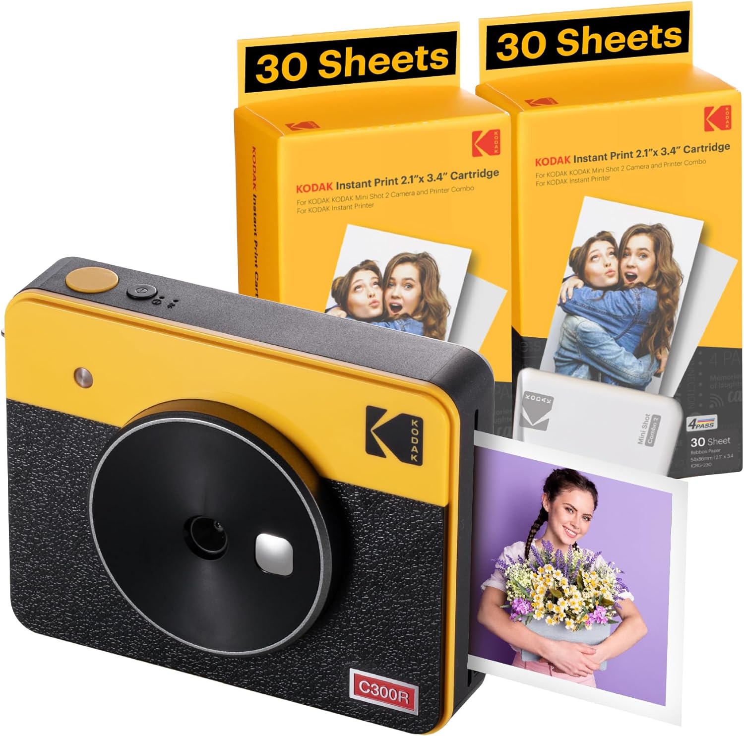 2-in-1 Instant Digital Camera and Photo Printer