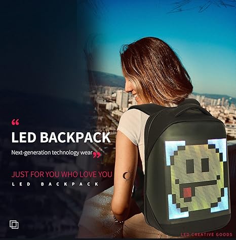 🔥50% off for the summer season only🛵Led Motorcycle Backpack