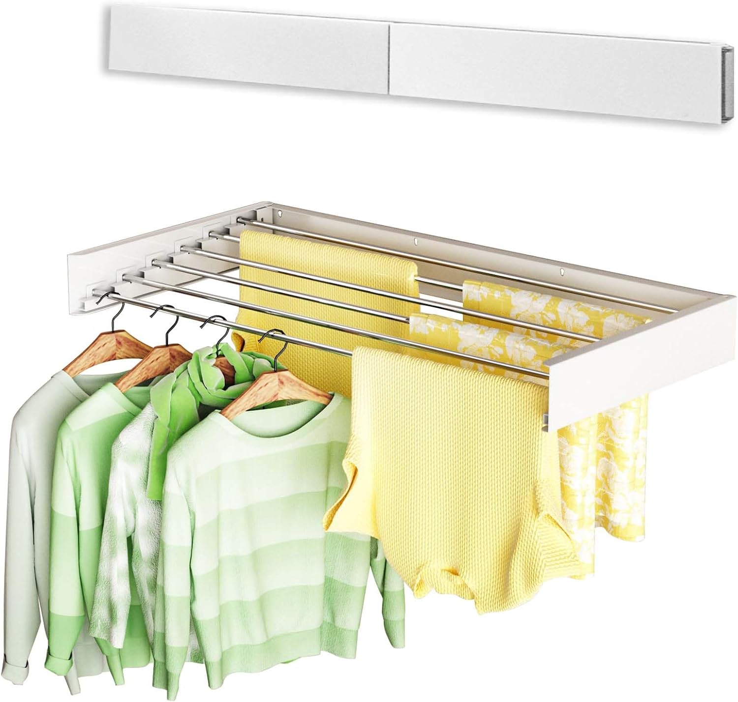 Clothes Drying Rack Wall Mounted