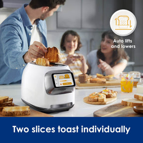 🔥Last Day 49%OFF 🎄Smart Toaster, with Touchscreen, 2-Slice Toast Individually.