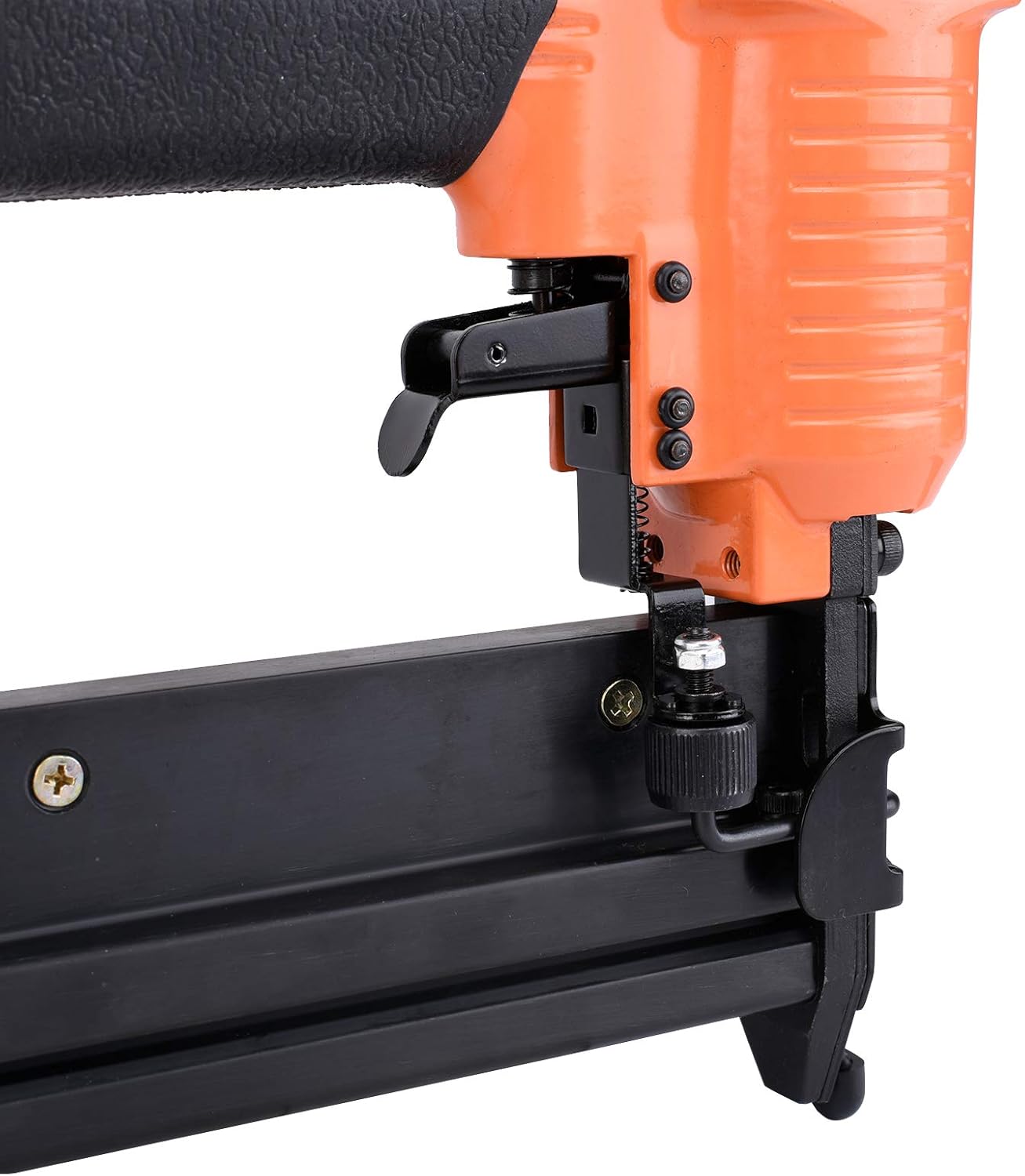 2 in 1 Pneumatic Brad Nailer and Stapler with Carrying Case