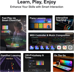 Free shipping this week-SmartLight Interactive Piano🗽