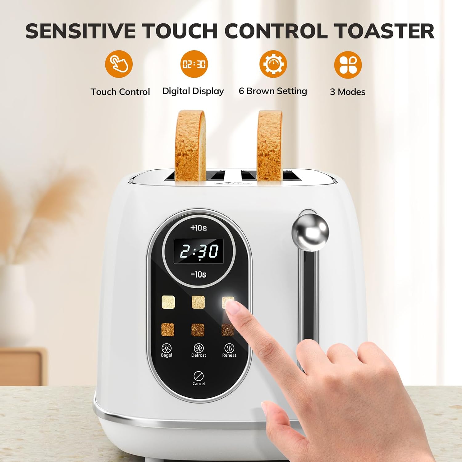 Touch Control Toaster