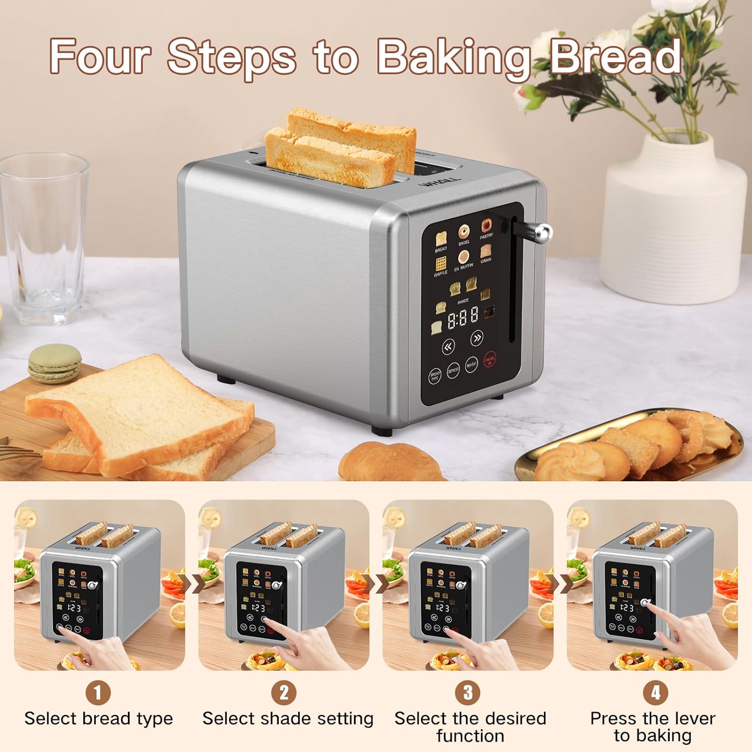 Smart Touch Screen Toaster