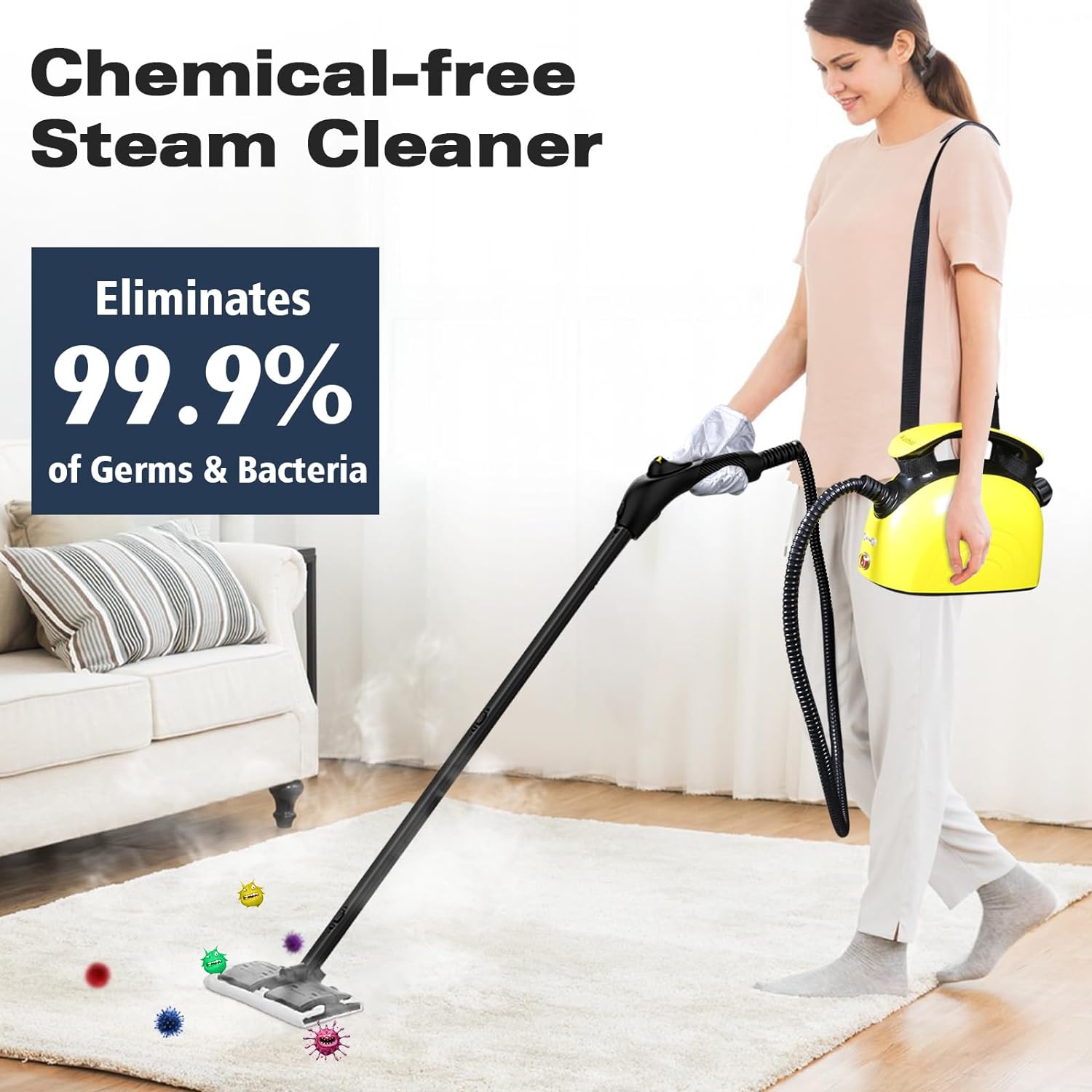 Multipurpose Powerful Steamer with 21 Accessories