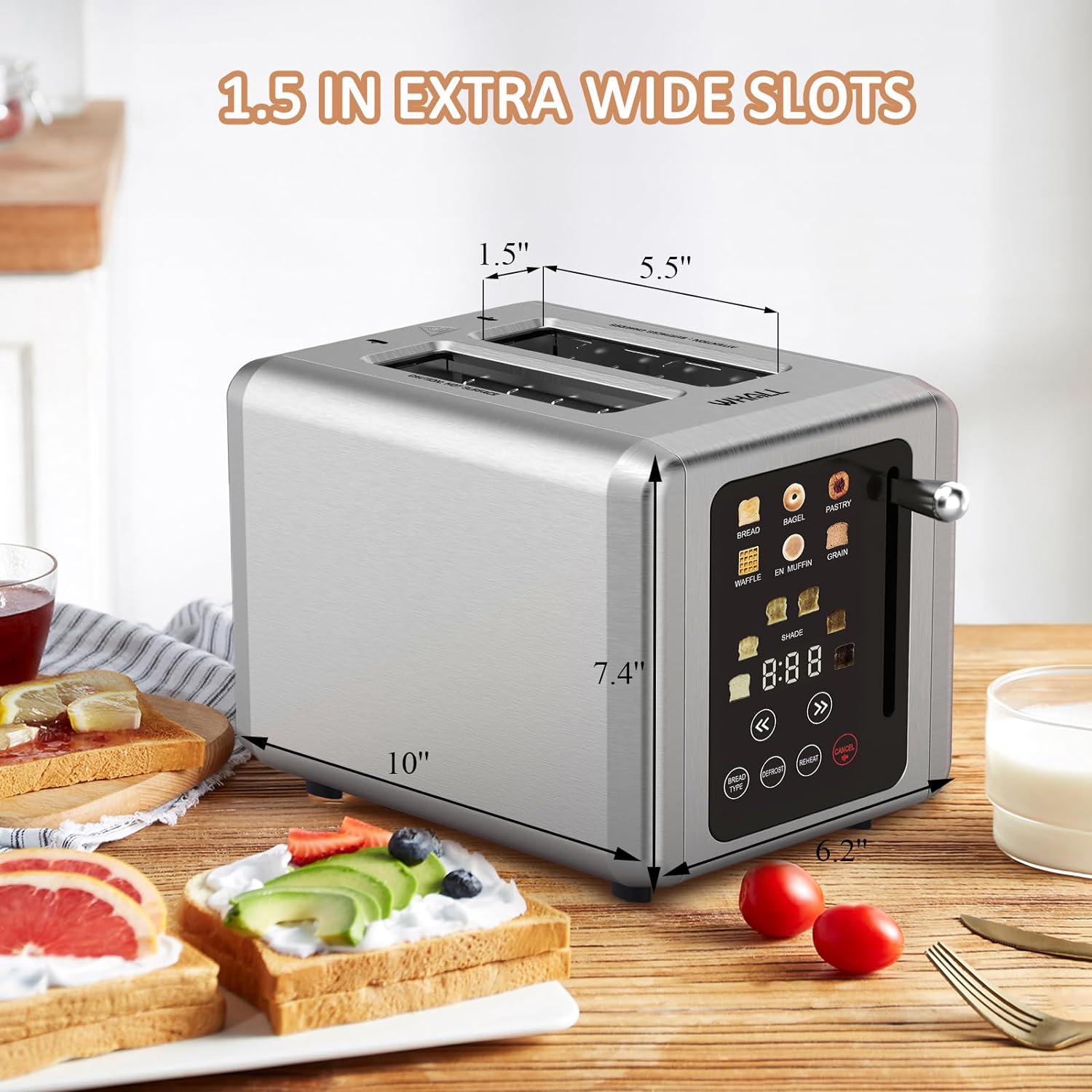 Smart Touch Screen Toaster