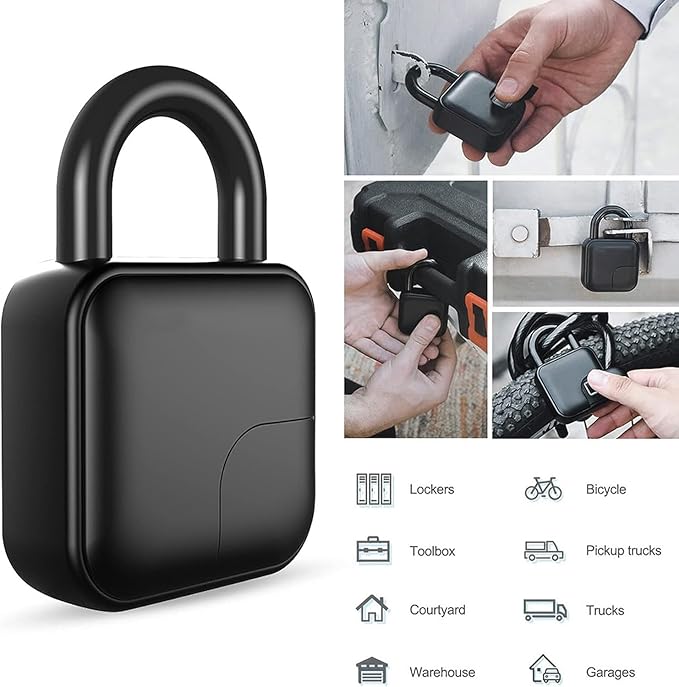 Fingerprint Padlock Keyless Smart Lock