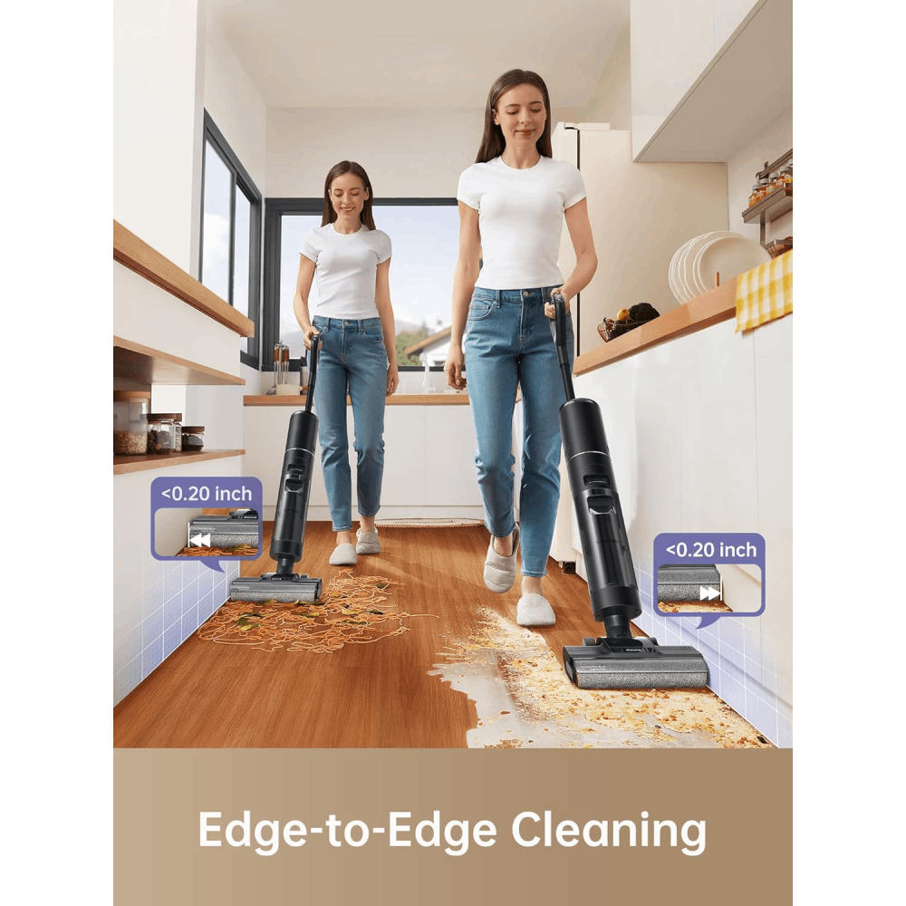 Cordless Vacuum Mop Smart Floor Cleaner for Hard Floors