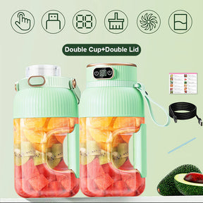 🎁Multifunctional Portable Juicer Cup With Digital Display