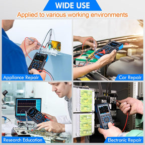 3 in 1 Handheld Oscilloscope Multimeter DDS Generator