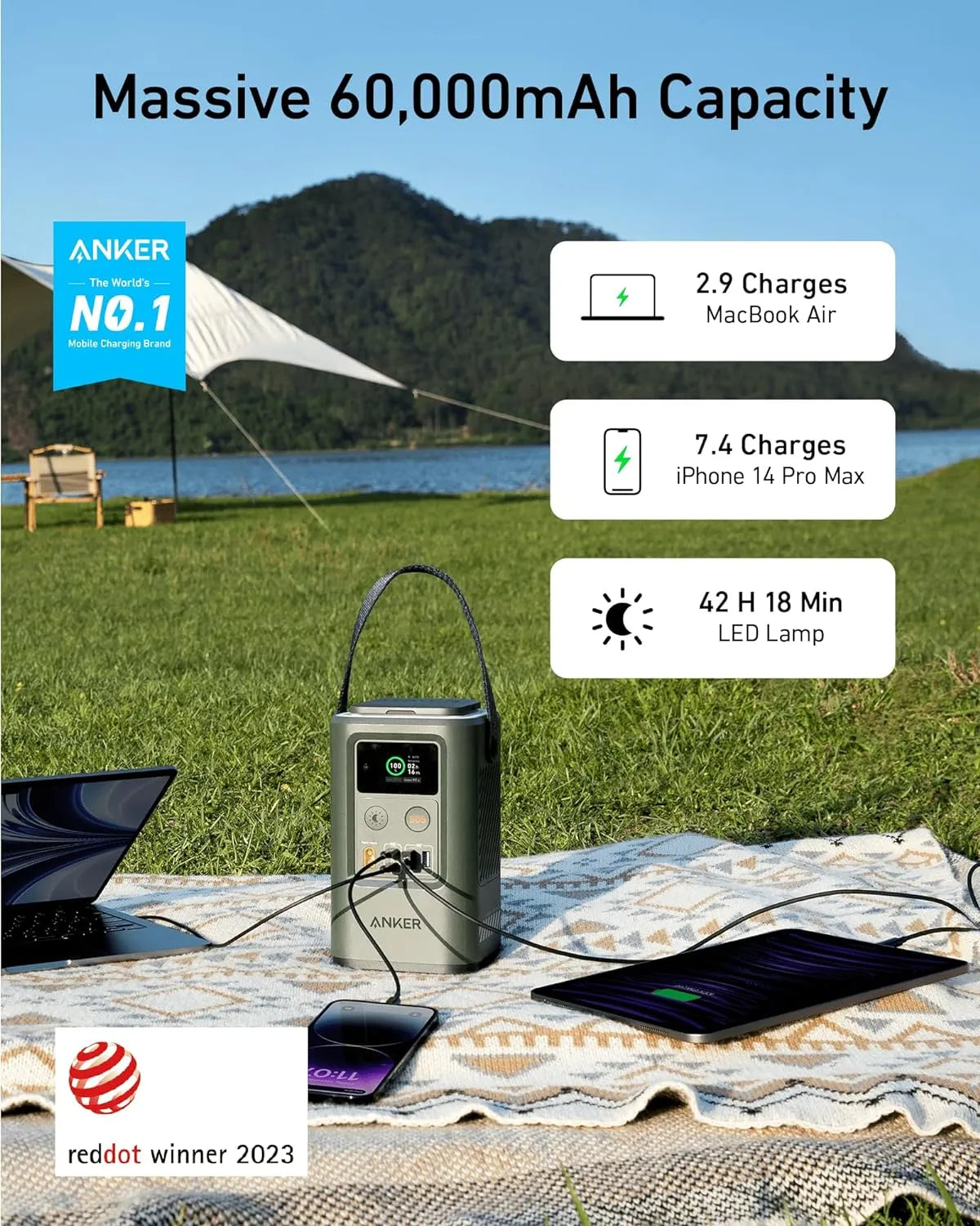 🔋Portable Power Bank That Generates Electricity