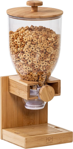 17.5 oz Bamboo Cereal Dispenser