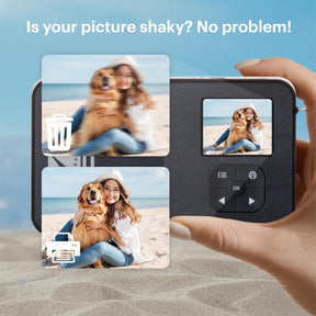 2-in-1 Instant Digital Camera and Photo Printer