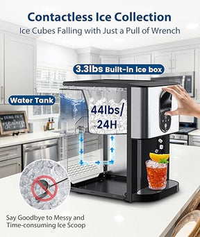 🎁NEW PRODUCTS IN 2024!Countertop ice machine